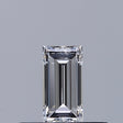 0.26 carat Baguette diamond E VVS1 