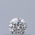 0.24 carat Round diamond F VVS1 Excellent