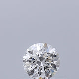 0.19 carat Round diamond E VVS2 Excellent