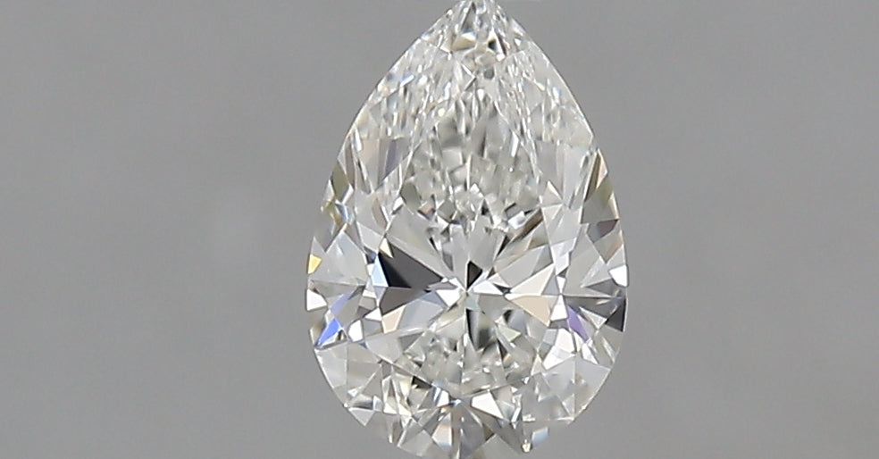 0.54 carat Pear diamond H VVS1 