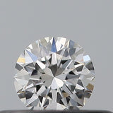 0.21 carat Round diamond F  IF Excellent