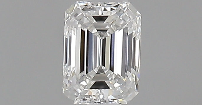 0.30 carat Emerald diamond F  VVS2