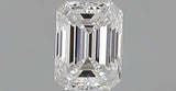 0.30 carat Emerald diamond F  VVS2