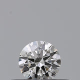 0.19 carat Round diamond H  VVS1 Excellent