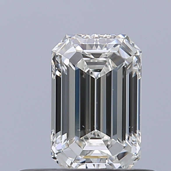 0.42 carat Emerald diamond F VS2 VeryGood