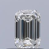 0.42 carat Emerald diamond F VS2 VeryGood