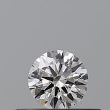 0.19 carat Round diamond D  VVS1 Excellent