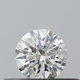 0.19 carat Round diamond F  VVS1 Excellent