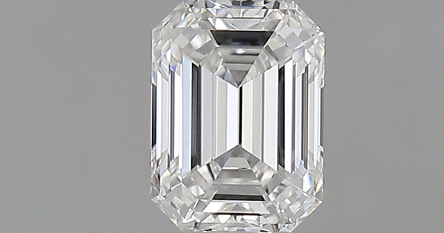0.70 carat Emerald diamond E VVS1 