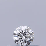0.19 carat Round diamond E VVS2 Excellent
