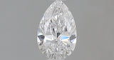 0.52 carat Pear diamond D VS2 