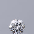 0.19 carat Round diamond F IF Excellent
