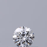 0.19 carat Round diamond F IF Excellent
