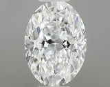 0.30 carat Oval diamond D  VVS2