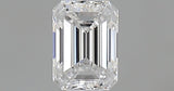 0.33 carat Emerald diamond D VVS2 