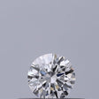 0.18 carat Round diamond D VVS1 Excellent