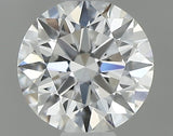 0.53 carat Round diamond F VVS2 Excellent