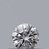 0.22 carat Round diamond D  VVS2 Excellent