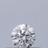 0.24 carat Round diamond D VVS2 Excellent