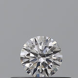 0.19 carat Round diamond E  VVS2 Excellent