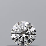 0.18 carat Round diamond E  VVS2 Excellent