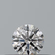 0.18 carat Round diamond D VVS1 Excellent