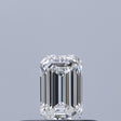 0.24 carat Emerald diamond E VVS1 