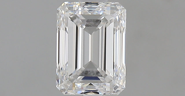 1.00 carat Emerald diamond D  IF 