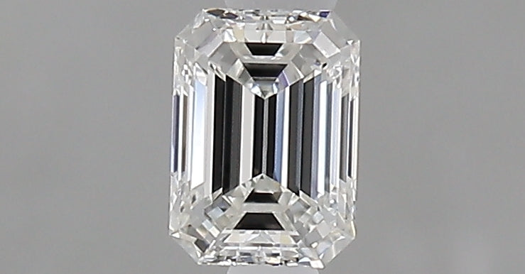 0.32 carat Emerald diamond F  VVS2