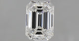 0.32 carat Emerald diamond F  VVS2