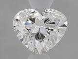 0.59 carat Heart diamond H  IF