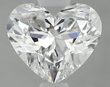 0.87 carat Heart diamond E VVS1 