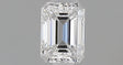 0.23 carat Emerald diamond D VVS2 
