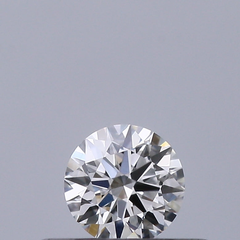 0.21 carat Round diamond E VVS2 Excellent