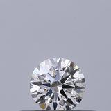 0.21 carat Round diamond E VVS2 Excellent