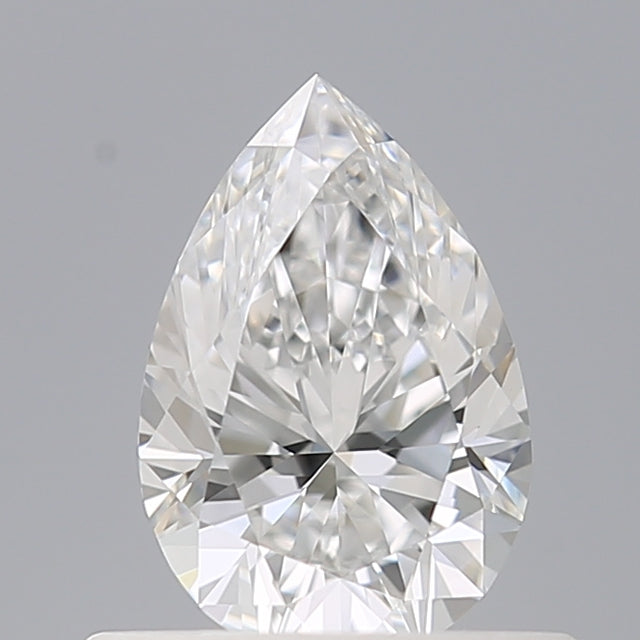 0.50 carat Pear diamond E VVS2 