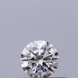 0.24 carat Round diamond D IF Excellent