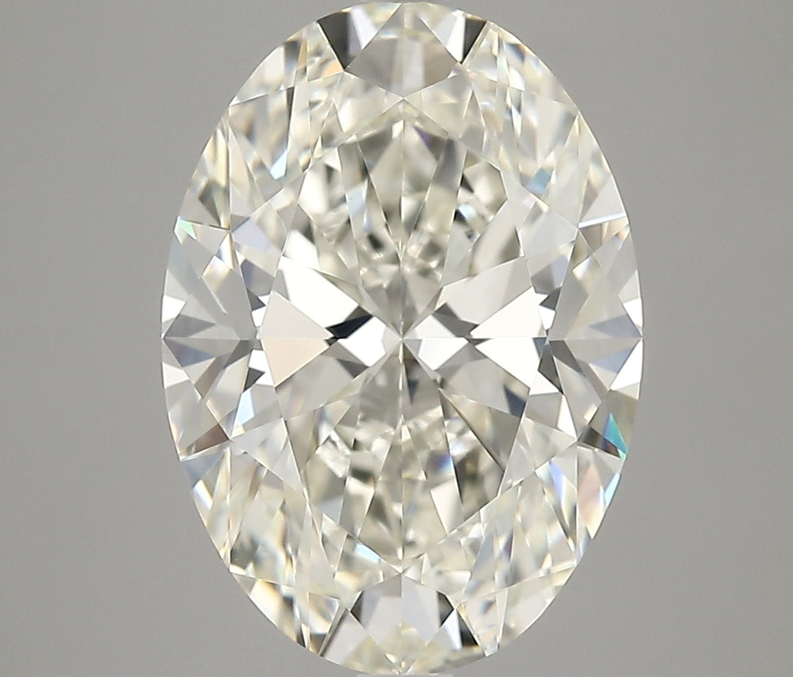 6.02 carat Oval diamond K VVS2 