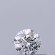 0.22 carat Round diamond E VVS2 Excellent