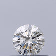0.37 carat Round diamond J VVS1 Excellent