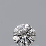0.22 carat Round diamond E IF Excellent