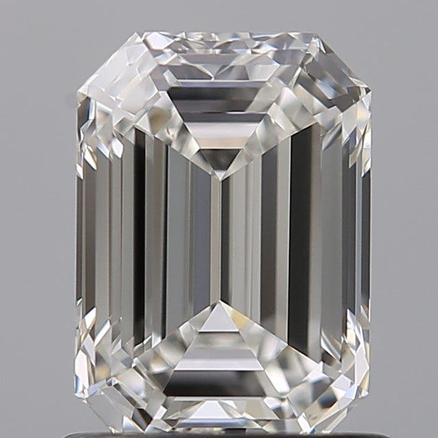 1.05 carat Emerald diamond F VS1 