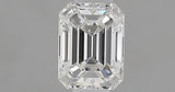0.33 carat Emerald diamond F  VVS2