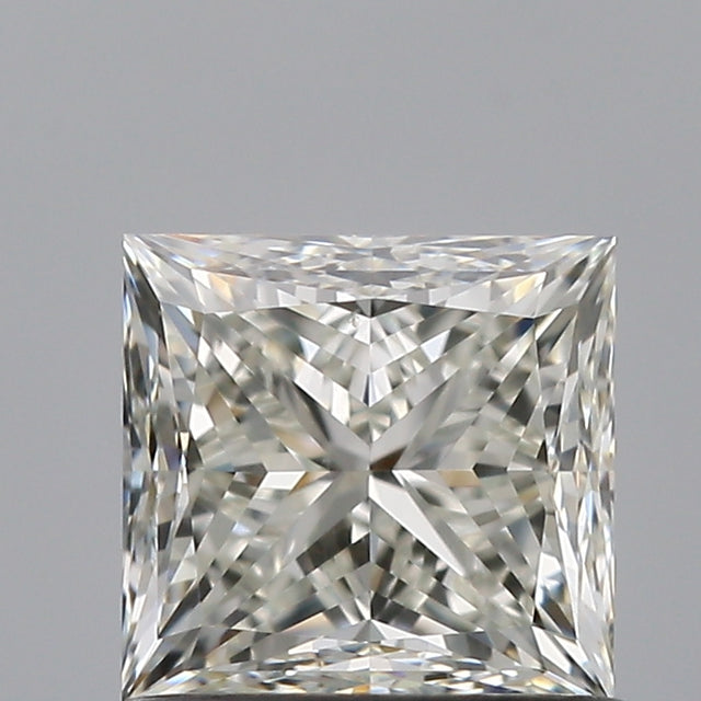 0.91 carat Princess diamond J VS2 