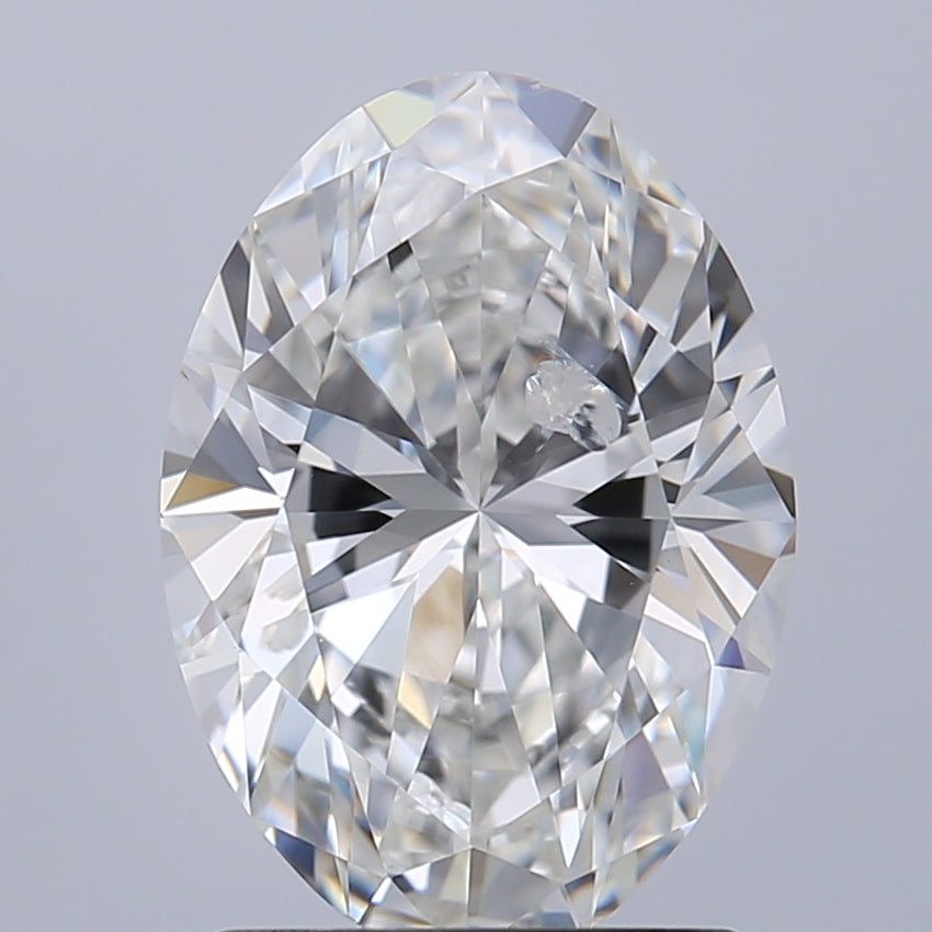 1.52 carat Oval diamond F I1 