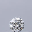 0.18 carat Round diamond G IF Excellent