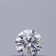 0.19 carat Round diamond D IF Excellent