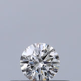 0.21 carat Round diamond F VVS1 Excellent