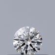 0.24 carat Round diamond F IF Excellent