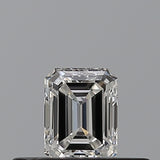 0.24 carat Emerald diamond F  VVS2